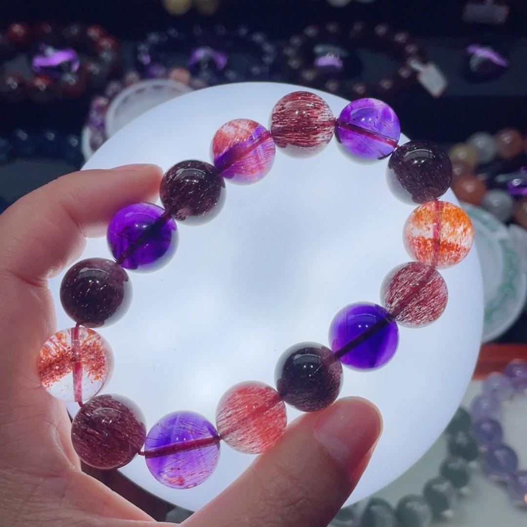 水晶手链未镶嵌超七手链