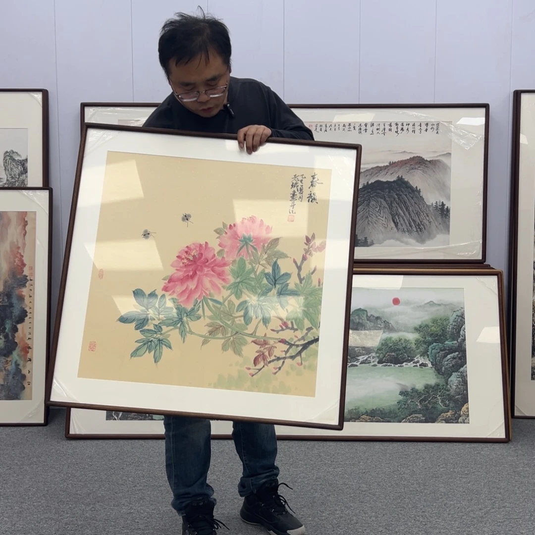 国画国画作品展览等活动80*80