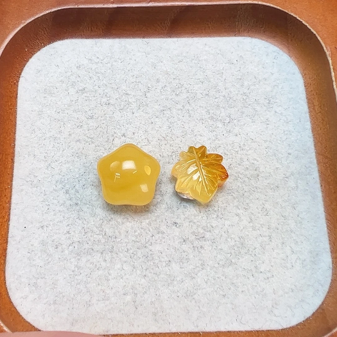 去***化琥珀未镶嵌珠宝奇石