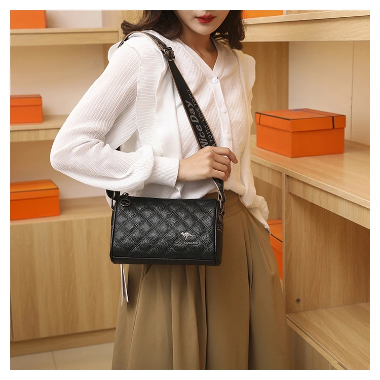 品牌真皮女包牛皮包2025新款潮流爆款高级感百搭枕头包单肩斜挎包