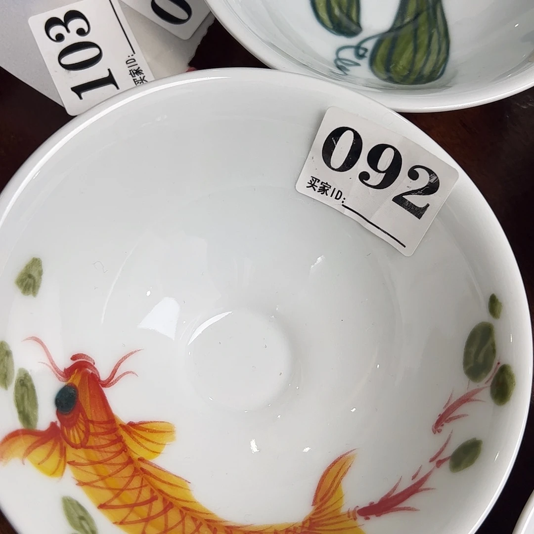瓷片景德镇陶瓷手工手绘制作