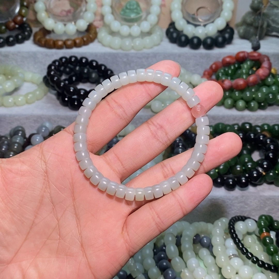 南红玛瑙未镶嵌手链