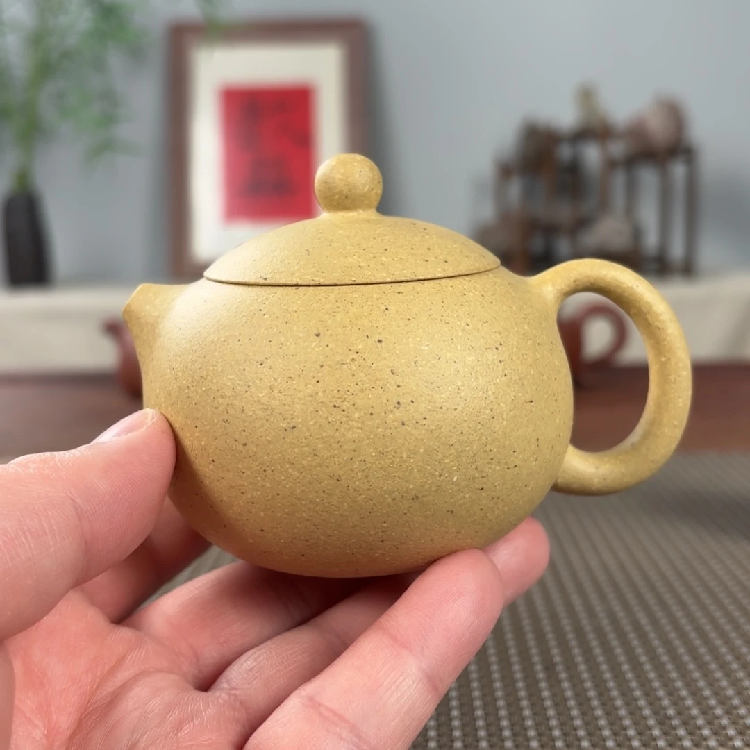 紫砂茶壶黄龙山原矿紫砂壶