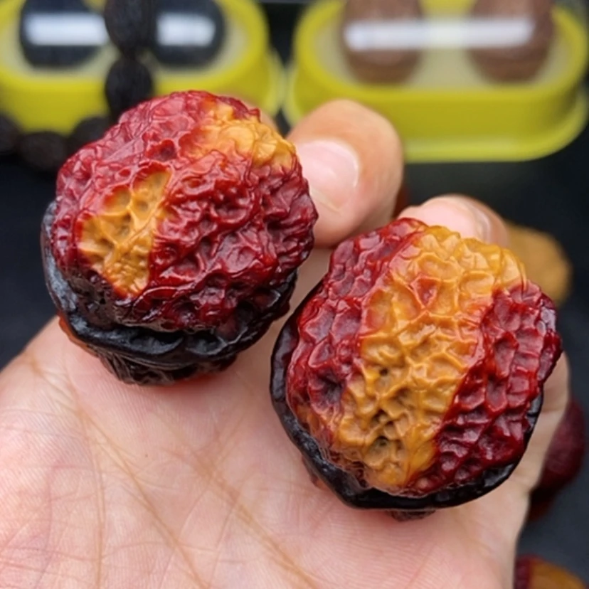 【闪购商品】文玩核桃吊坠39尺七彩火麒麟