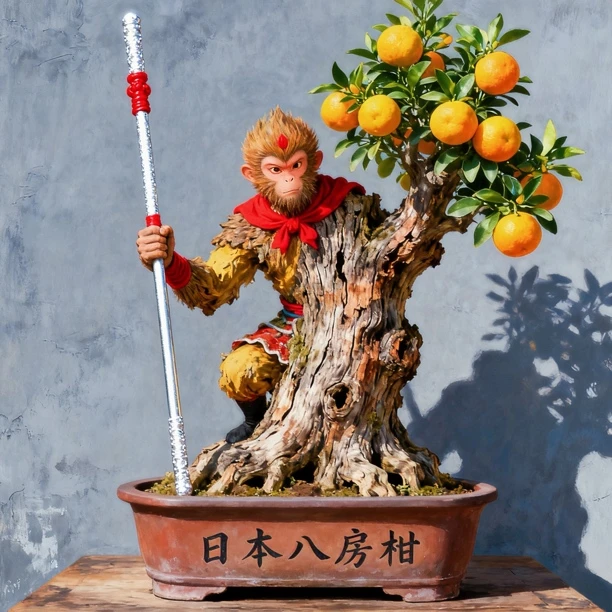 高端名贵日本八房柑苗无刺观花观果盆栽开花多自带清香盆景好养活