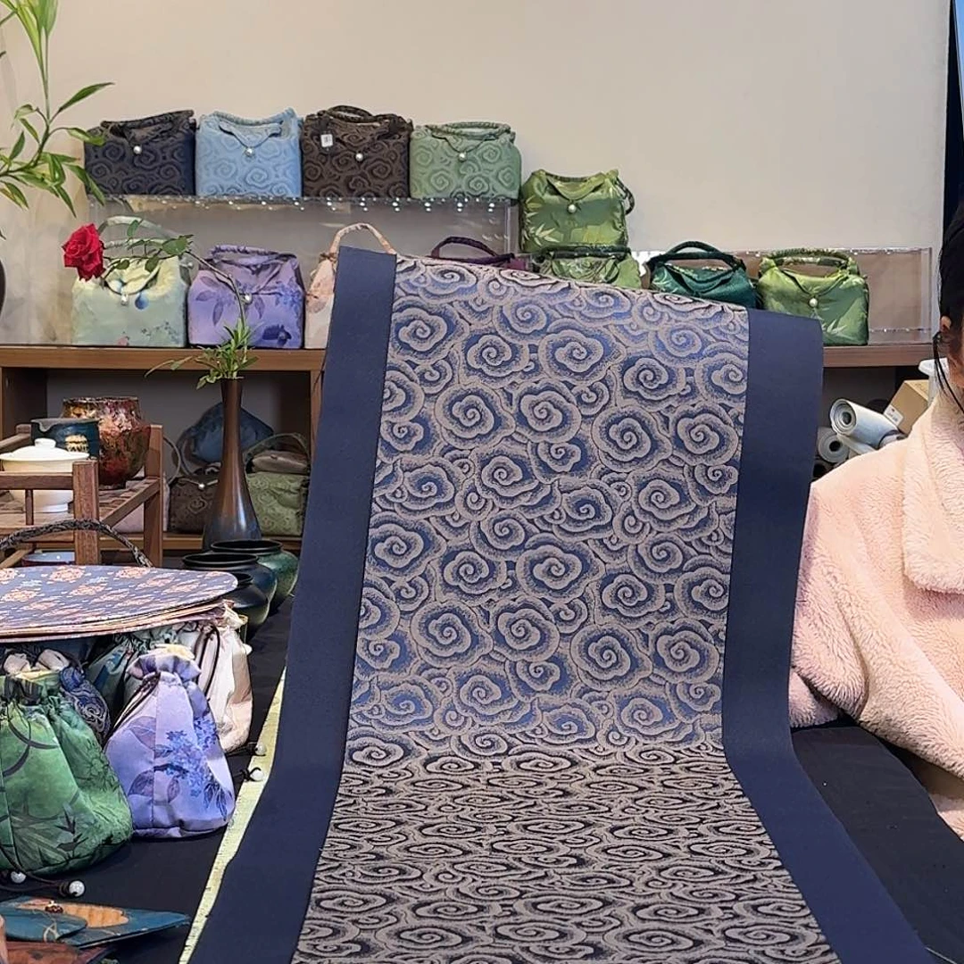 茶道配件祥云四米倒角