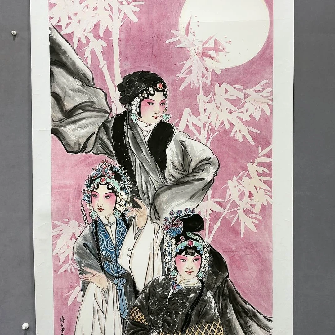 国画国画纯手绘作品请放心去藏