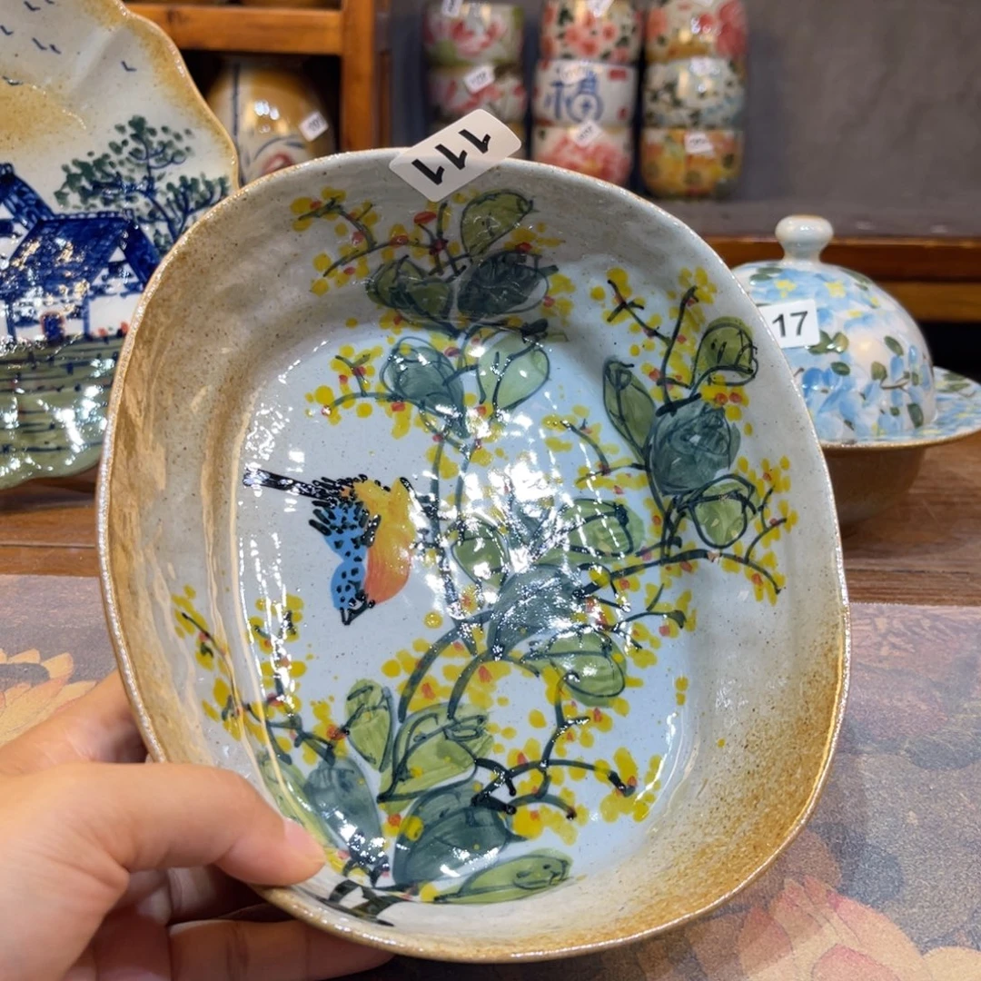 瓷片景德镇手工制作