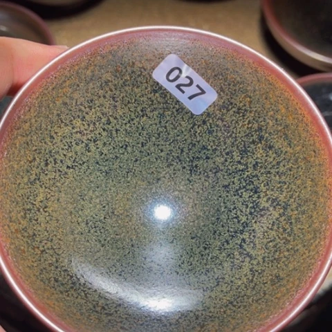 茶盏原矿原釉柴烧建盏