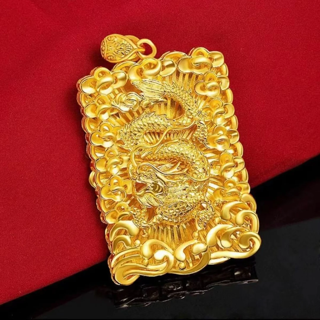龙牌吊坠时尚【抖音好物】中国风汇丰时尚高端手工首饰百货