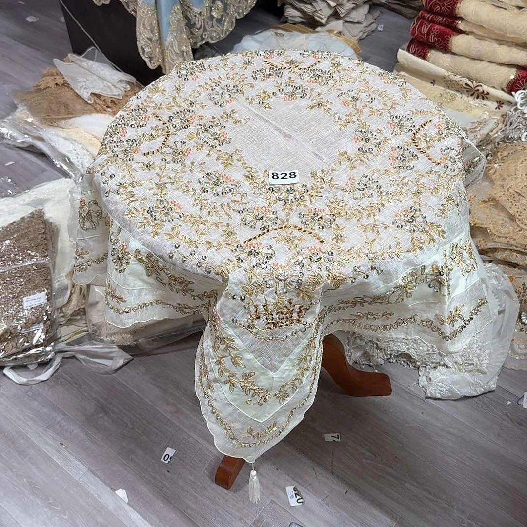 828号 85厘米重工珠绣 掉色