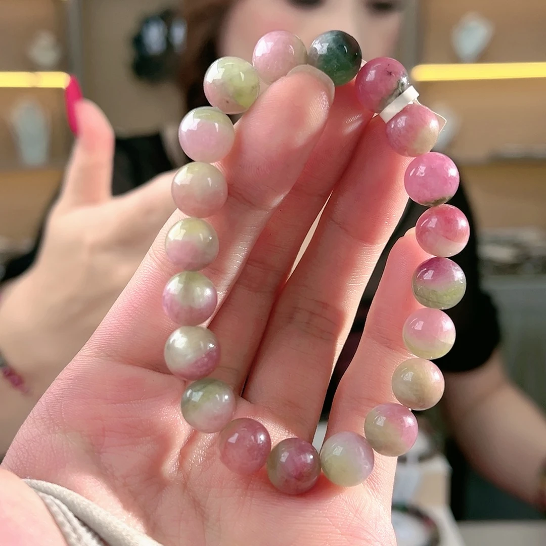 碧玺（多样性发一件）9mm未镶嵌碧玺