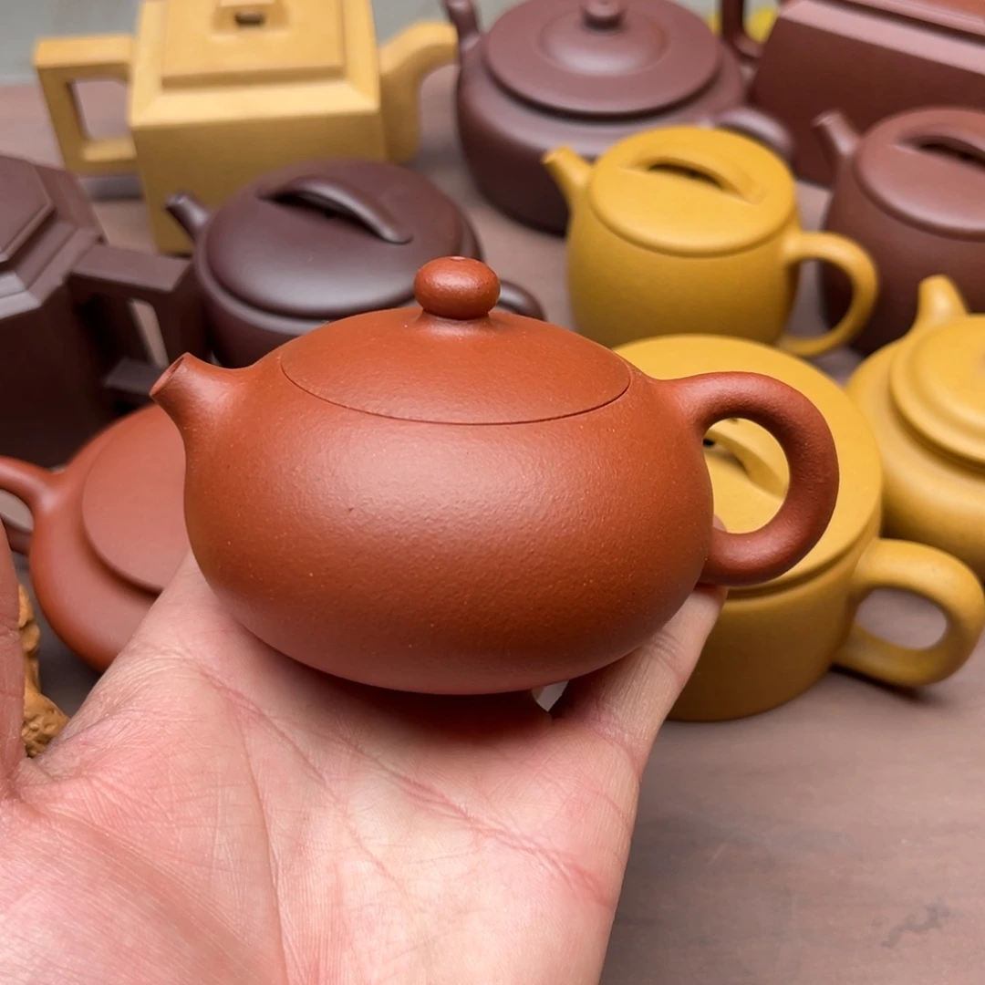 茶杯紫砂红降坡西施容量约160毫升