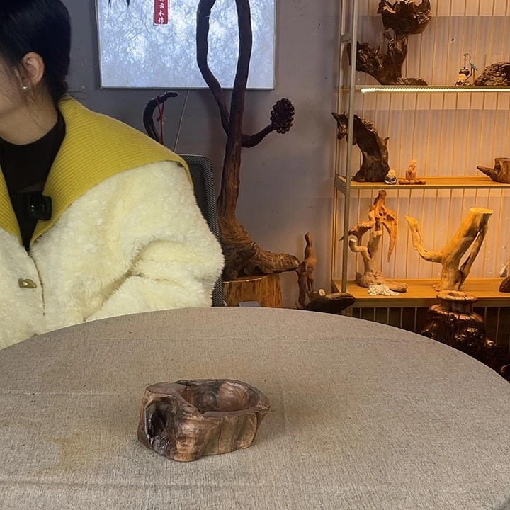 鹿***鱼纯天然原木手工制作