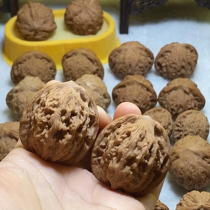 把件文玩核桃麦虎39尺