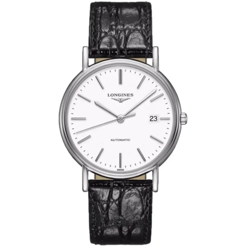 99新 Longines/浪琴 1瑰丽921/38.5mm/条刻机械男表