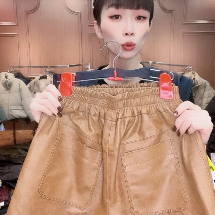 140……150斤皮短裤