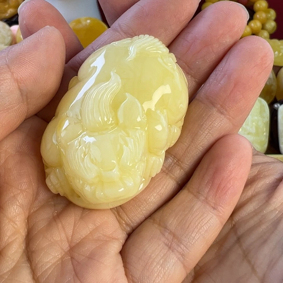 蜜蜡吊坠(不含链)未镶嵌