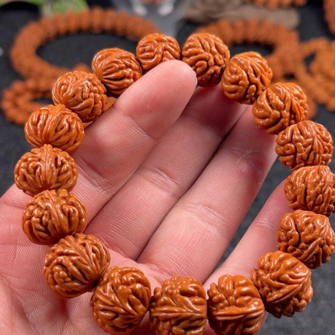 桃核手串5号链接手串