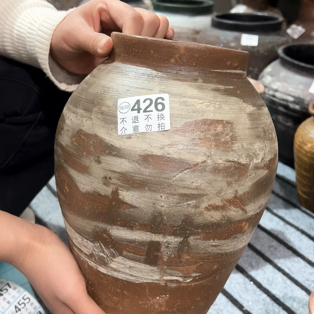红陶瑕疵48棕426