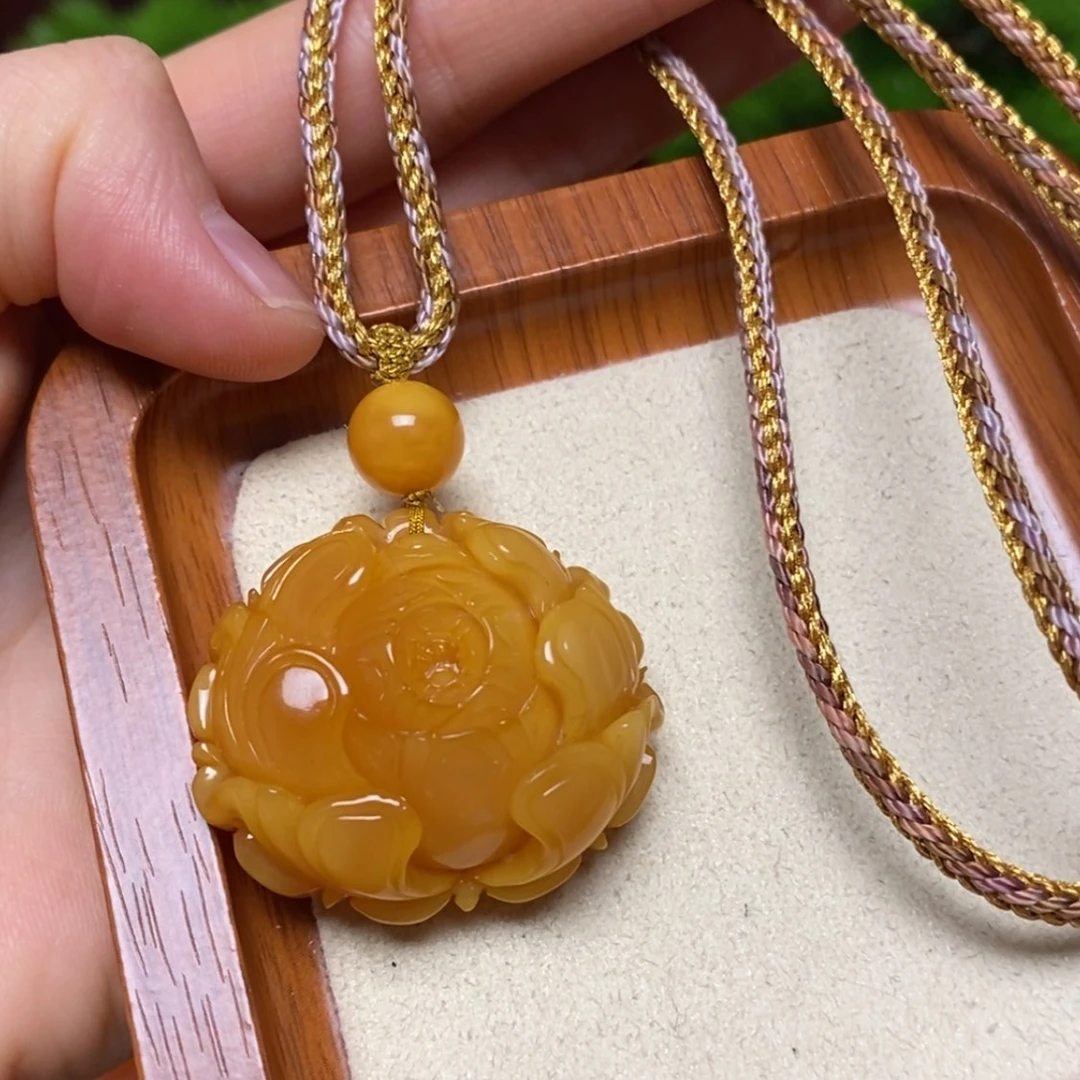 【闪购商品】未镶嵌颈饰蜜蜡项链