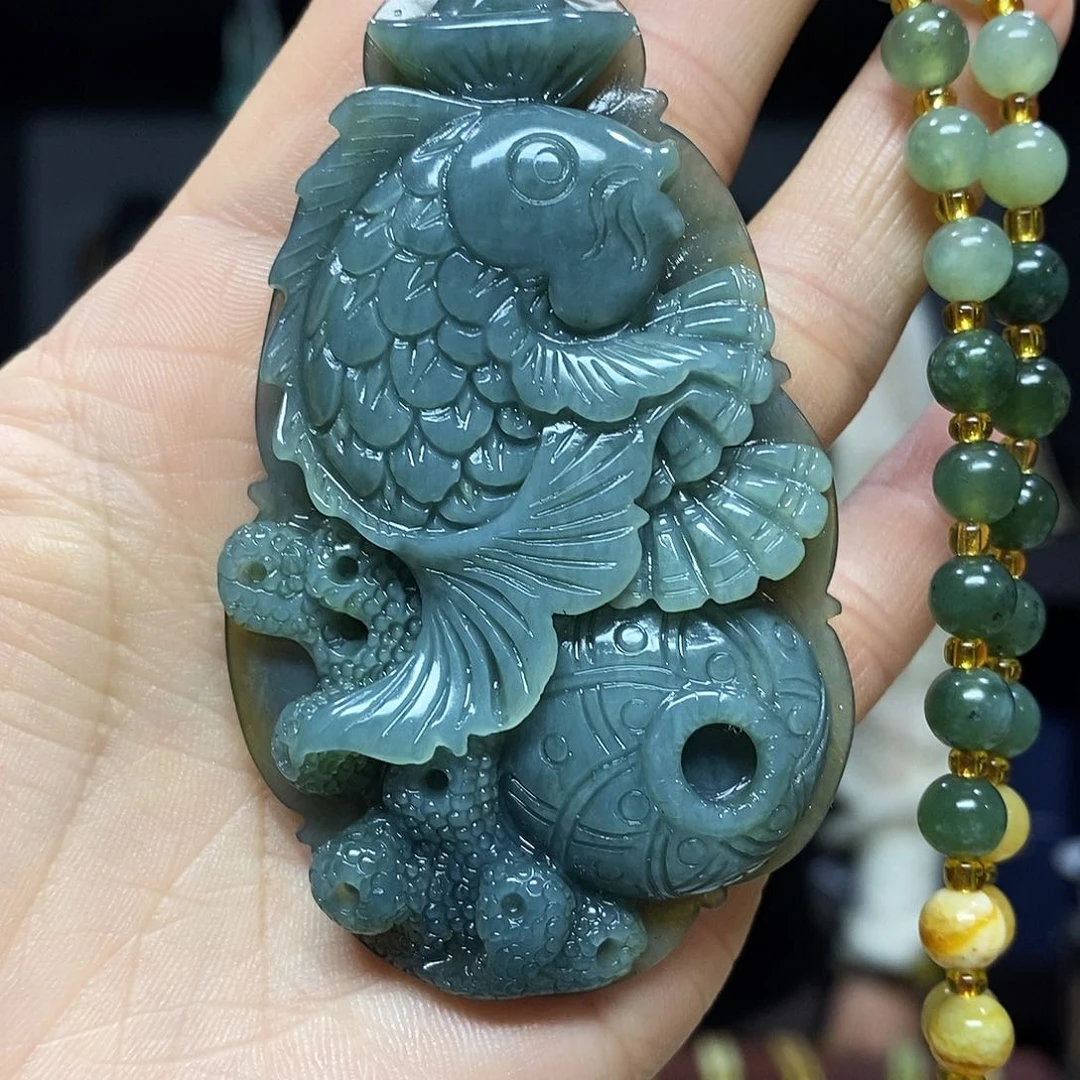 岫玉挂件吊坠未镶嵌
