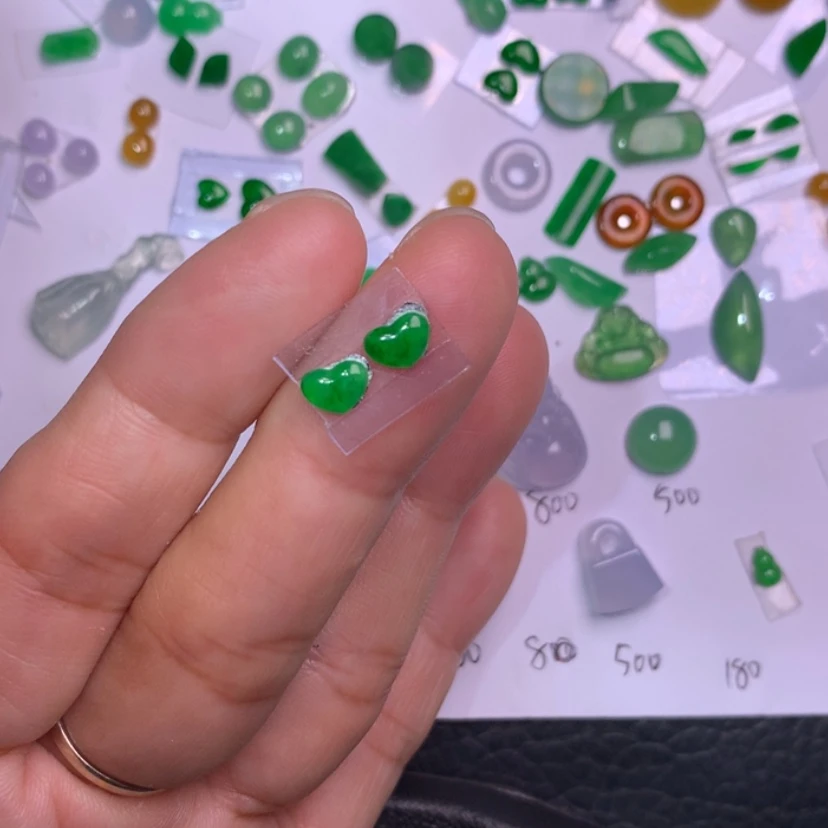 【闪购商品】翡翠颈饰未镶嵌y****n心