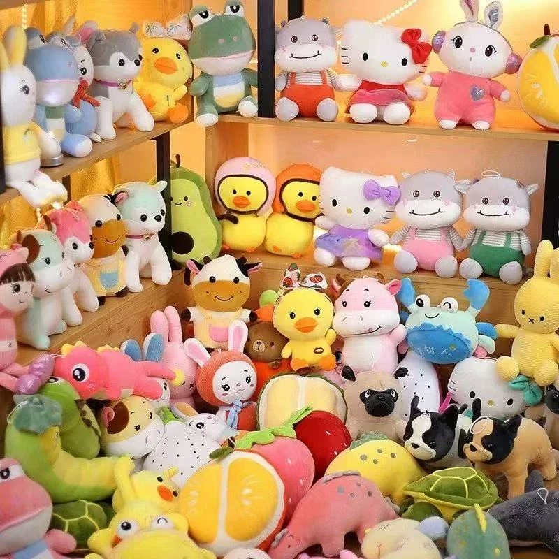 【随机一个】毛绒玩偶可爱小娃娃毛绒公仔