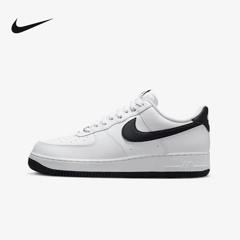 NIKE耐克AirForce1黑白AF1空军一号低帮运动休闲板鞋FQ4296101