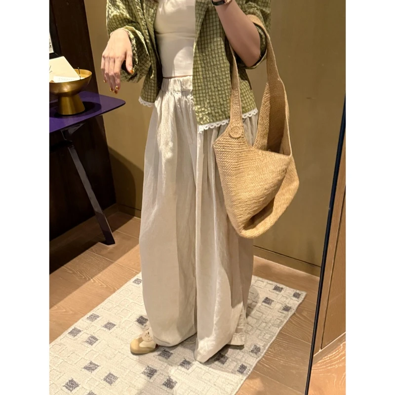 【慵懒百搭裤】夏季时尚百搭慵懒风百搭休闲裤-CK2025216