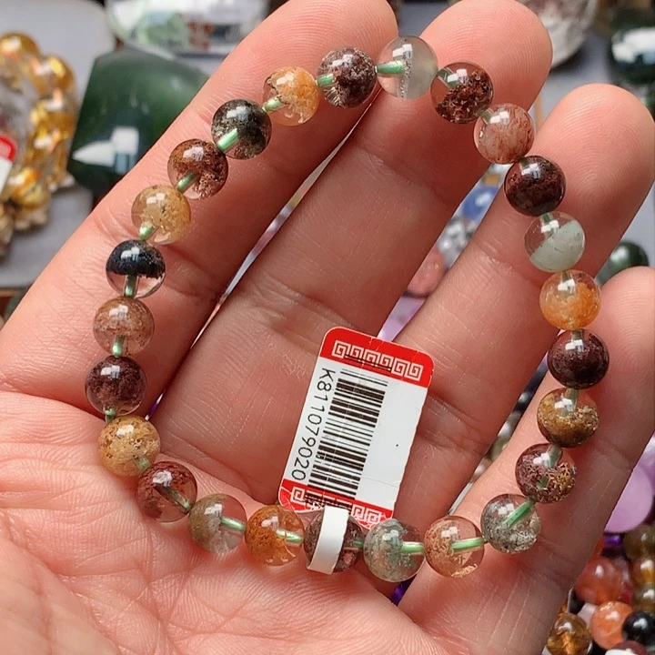 水晶手串未镶嵌天然