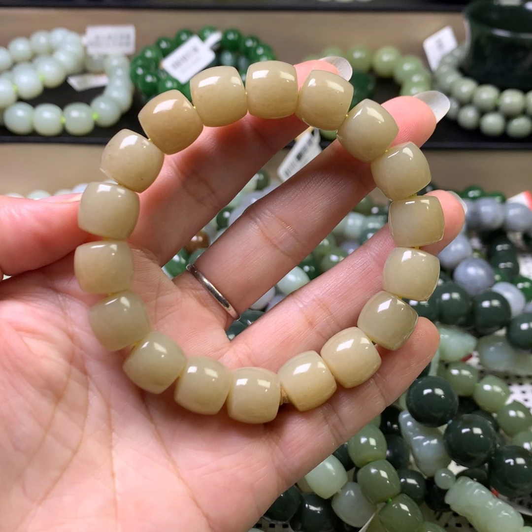 和田玉手链未镶嵌