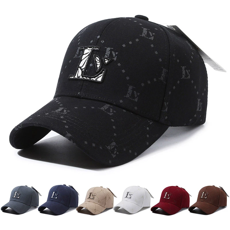 艾路唯新款高档轻奢刺绣印花男女同款棒球帽时尚百搭YXF-9158