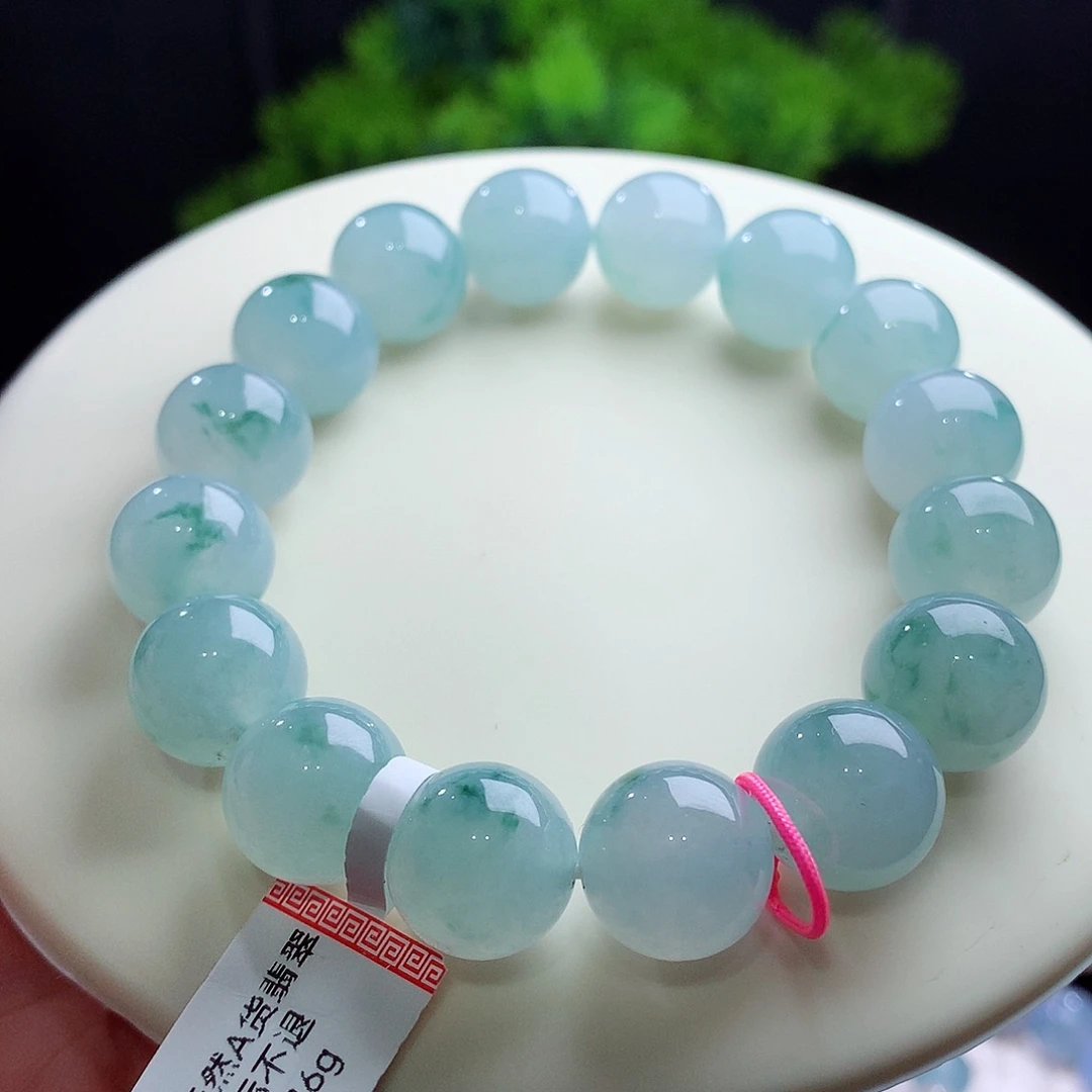 未镶嵌手串翡翠卡13mm