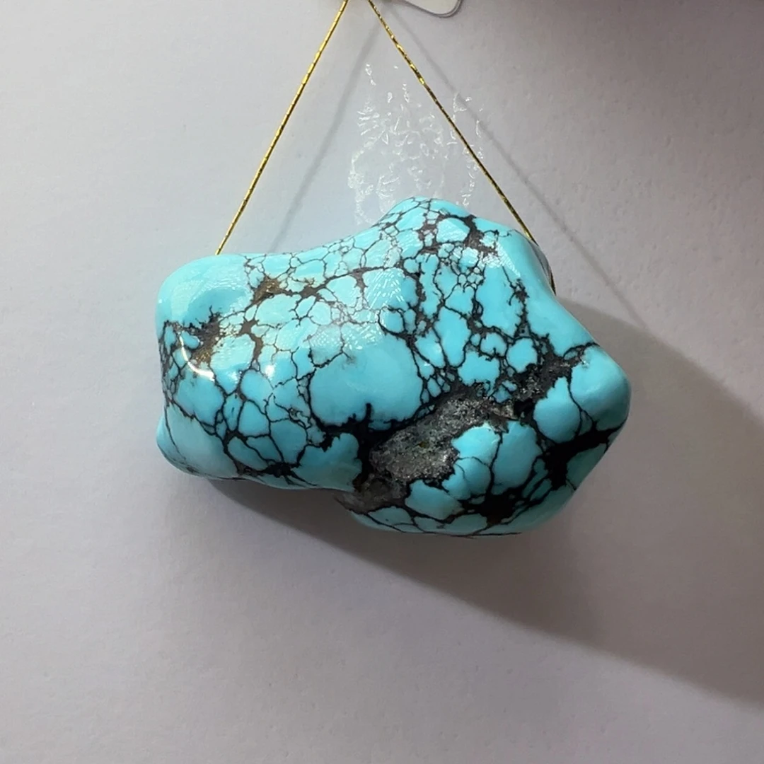 绿松石未镶嵌挂件