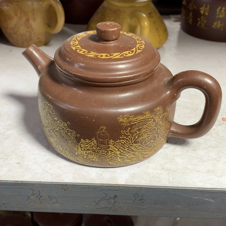 茶壶紫砂原矿手工150