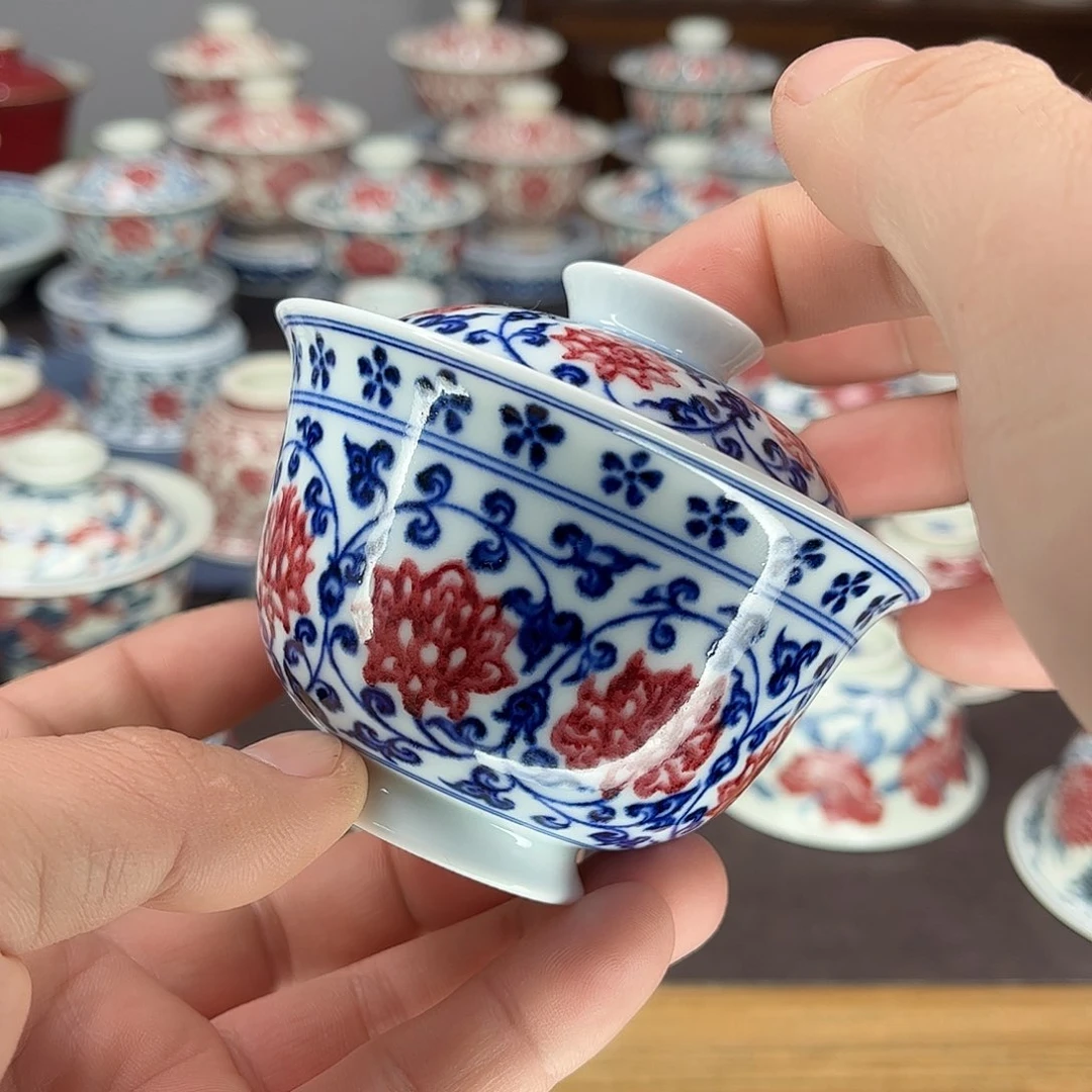 景德镇陶瓷青花釉里红