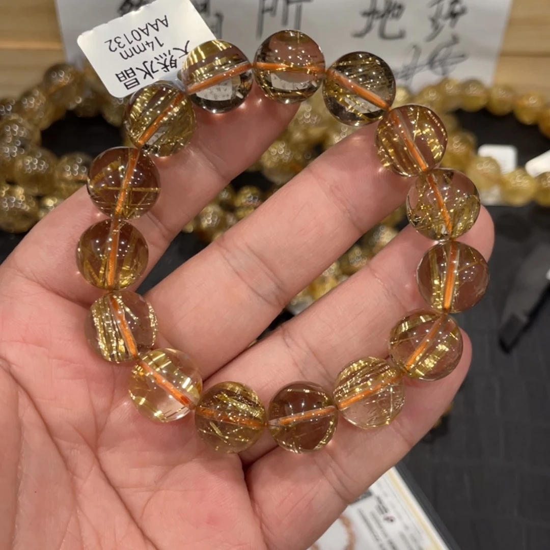 水晶手链未镶嵌aaa0132钛晶