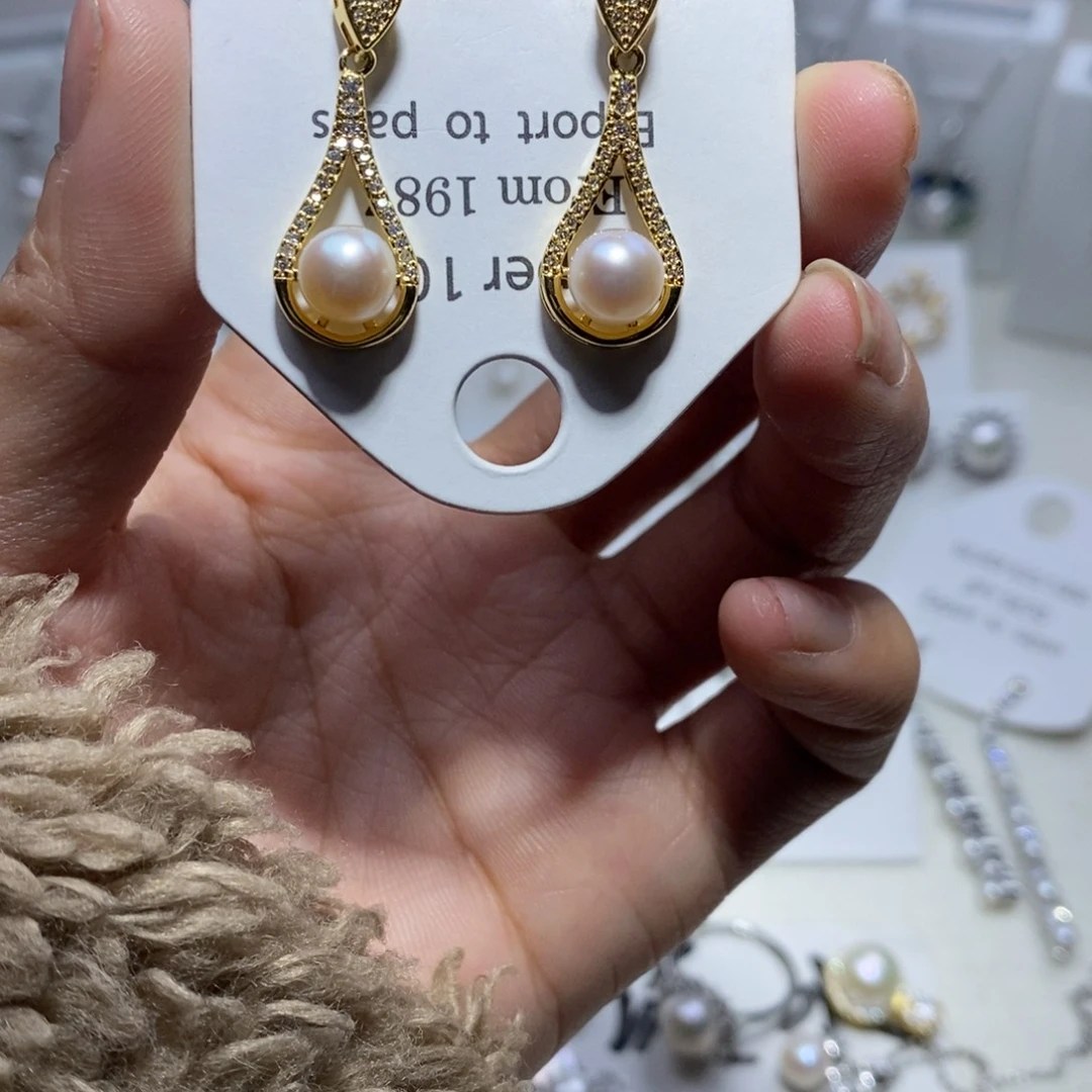 耳饰淡水珍珠未镶嵌