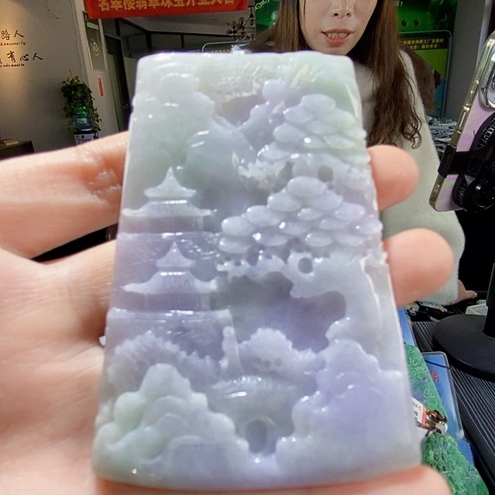 颈饰未镶嵌翡翠翡翠