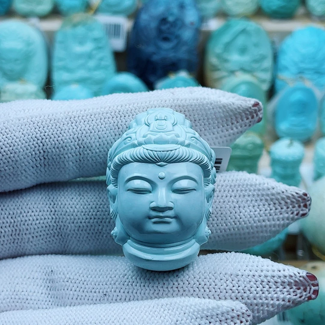 绿松石未镶嵌珠宝奇石