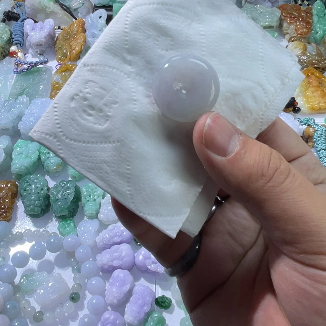 翡翠颈饰未镶嵌天然