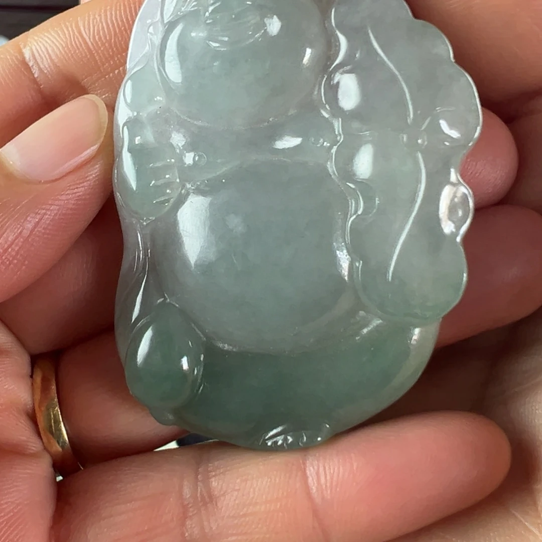 翡翠未镶嵌手镯天然翡翠挂件