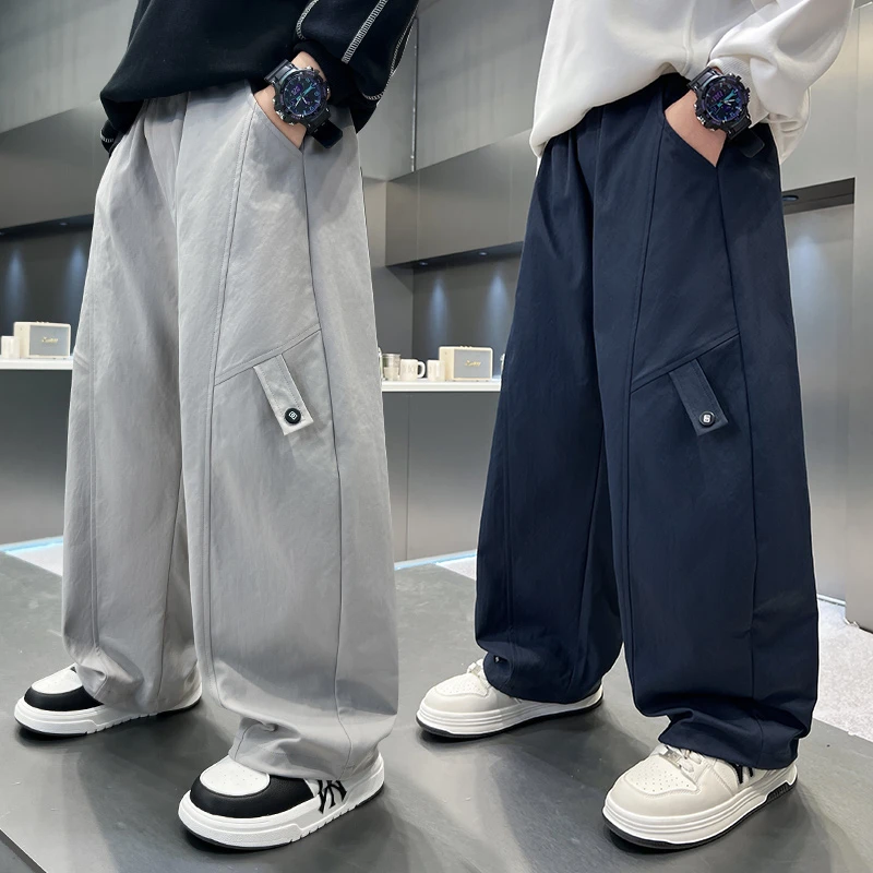 童装男童秋装裤子2025儿童中大童潮酷痞帅休闲裤男孩春秋运动裤