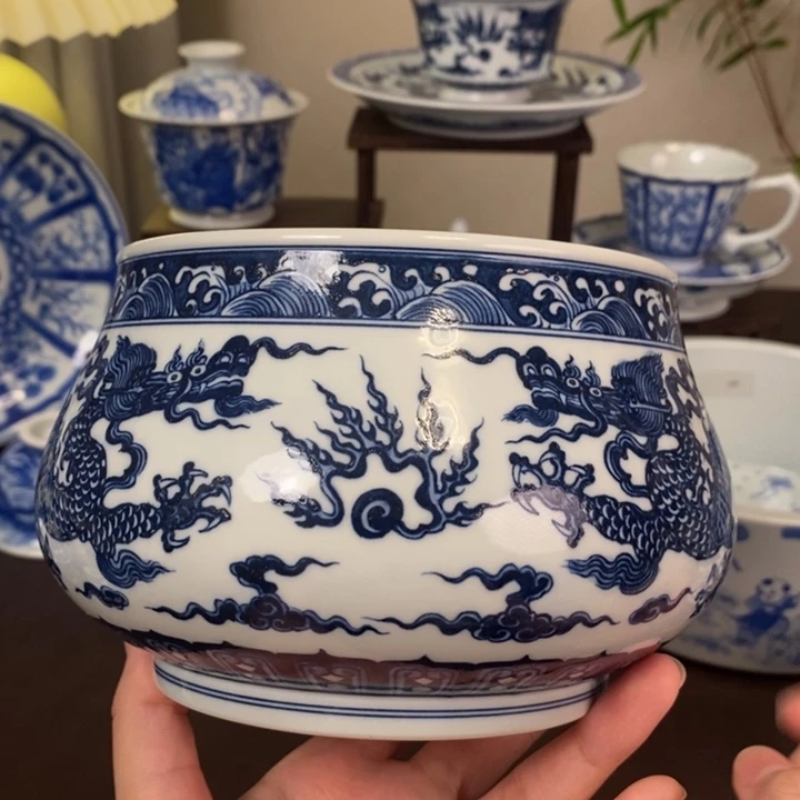 向***荣景德镇陶瓷手工手绘