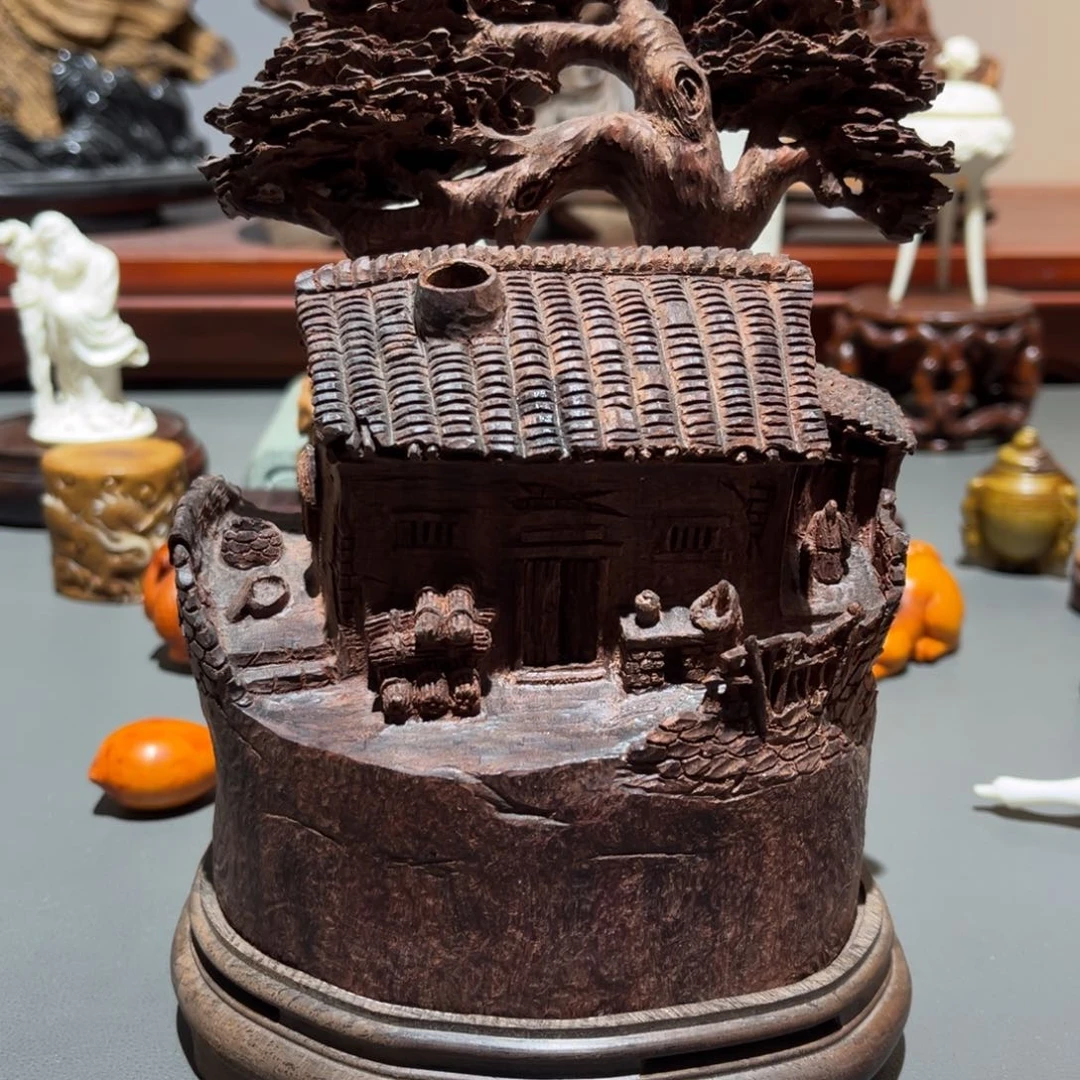 木三*门木雕工艺品摆件