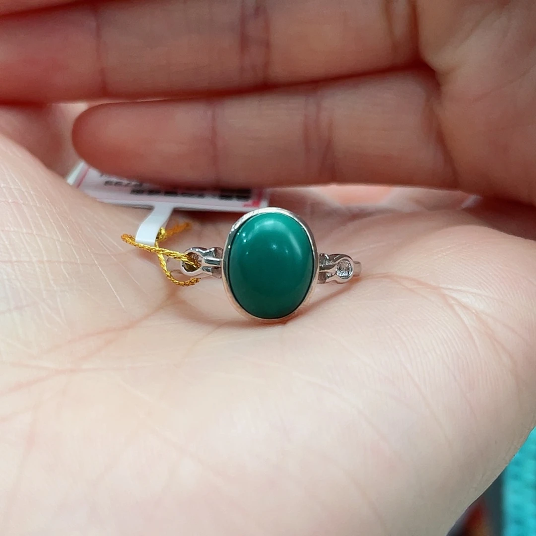 绿松石颈饰银S925镶嵌