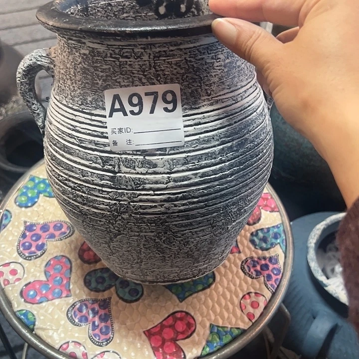 灰色高21口15带孔