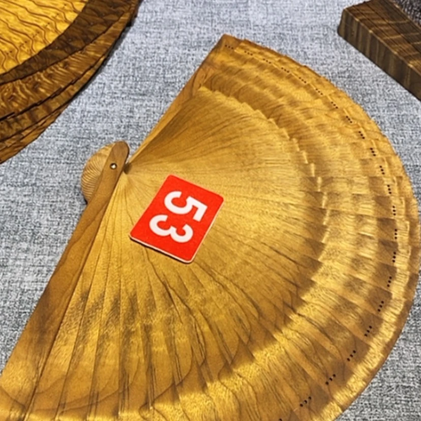 【闪购商品】金丝楠金丝楠木扇子
