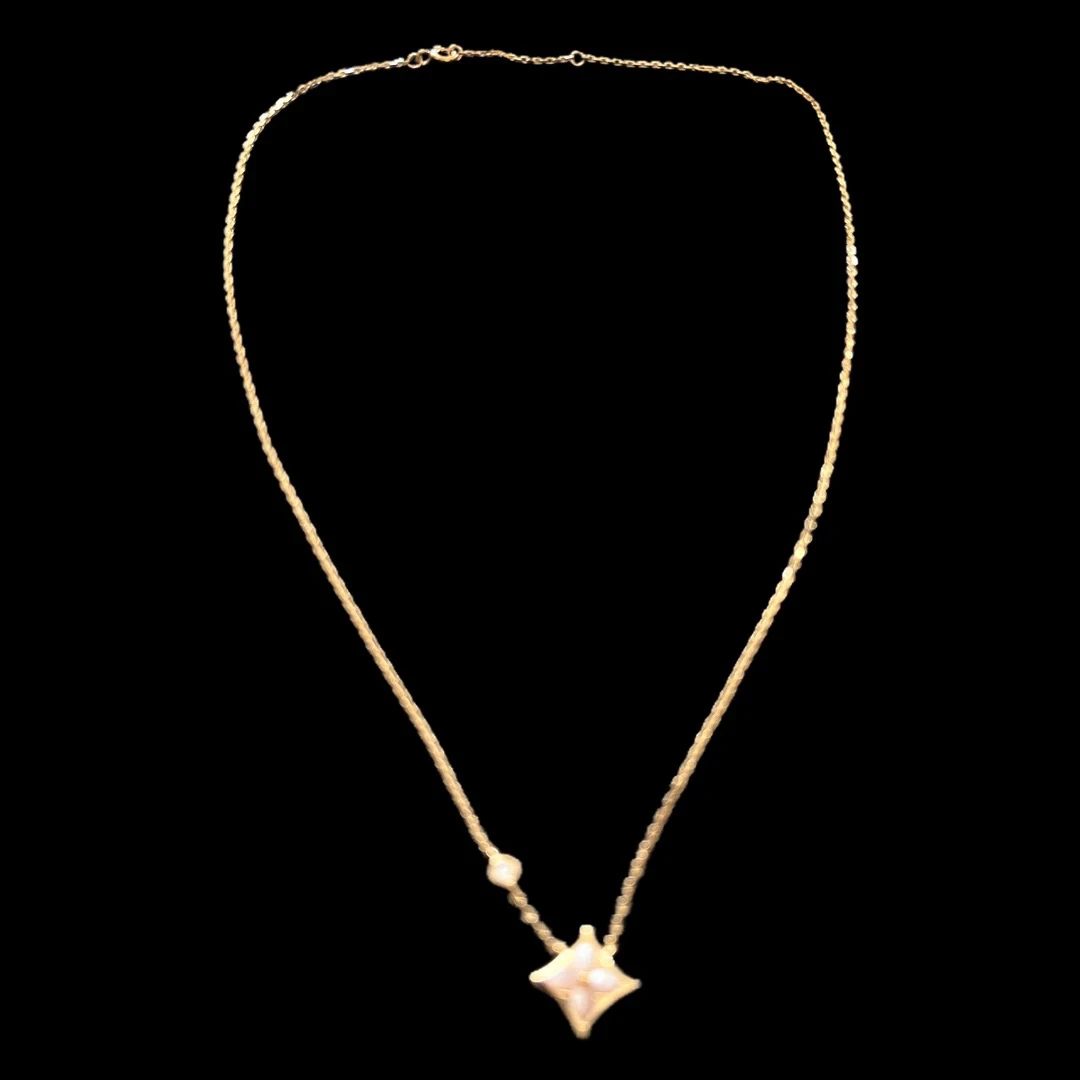 坠链均925银 V2205时尚气质项链孤品